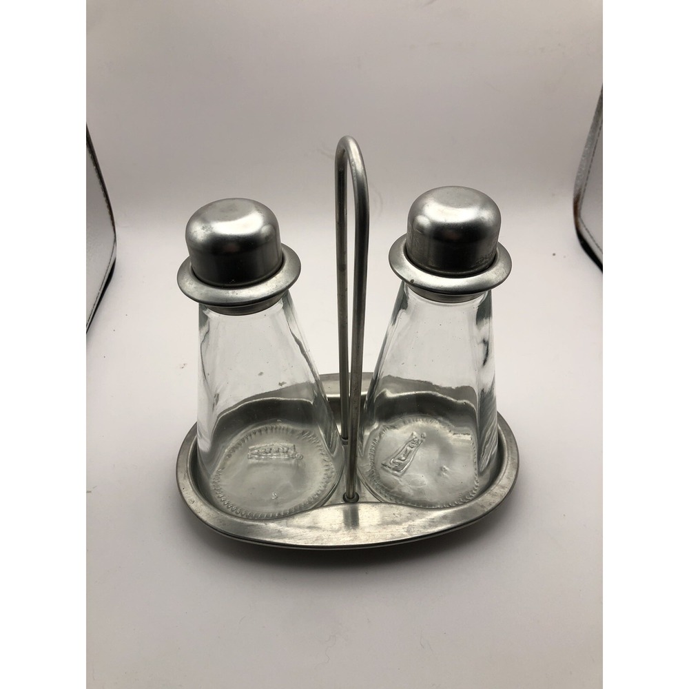 Oil And Vinegar Bottles With Holding Tray From Ikea